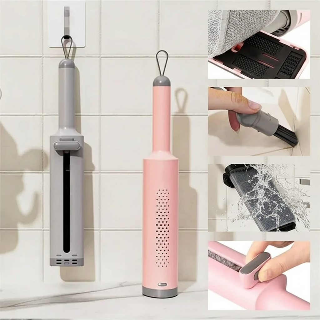 Velroxa Self-Wringing Compact Flat Mop