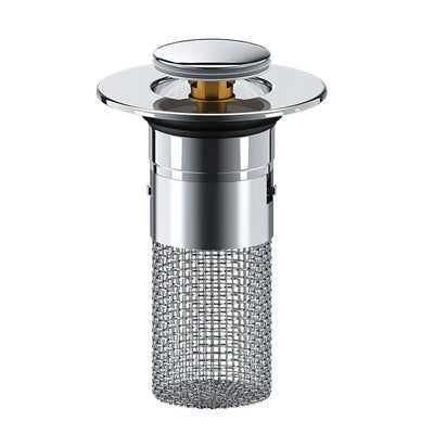 Velroxa 2-in-1 Pop-Up Sink Strainer