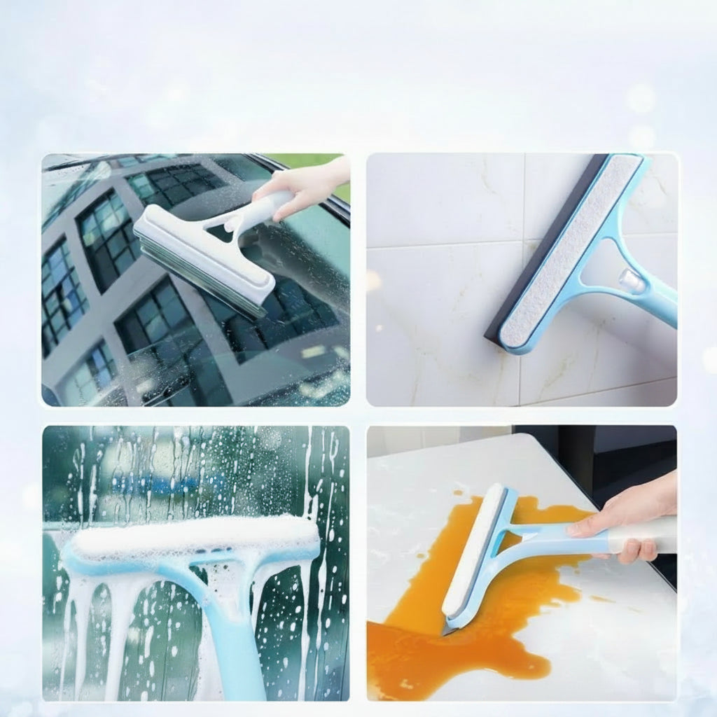 Velroxa 3-in-1 Spray Glass Wiper