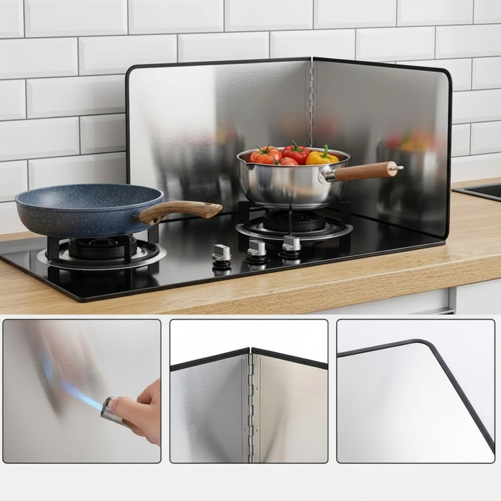 Velroxa Foldable Oil Splatter Guard