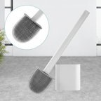 Velroxa Silicone Toilet Brush with Holder
