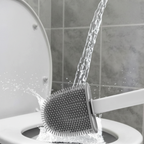 Velroxa Silicone Toilet Brush with Holder