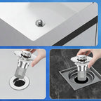 Velroxa 2-in-1 Pop-Up Sink Strainer
