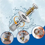 Velroxa 2-in-1 Pop-Up Sink Strainer